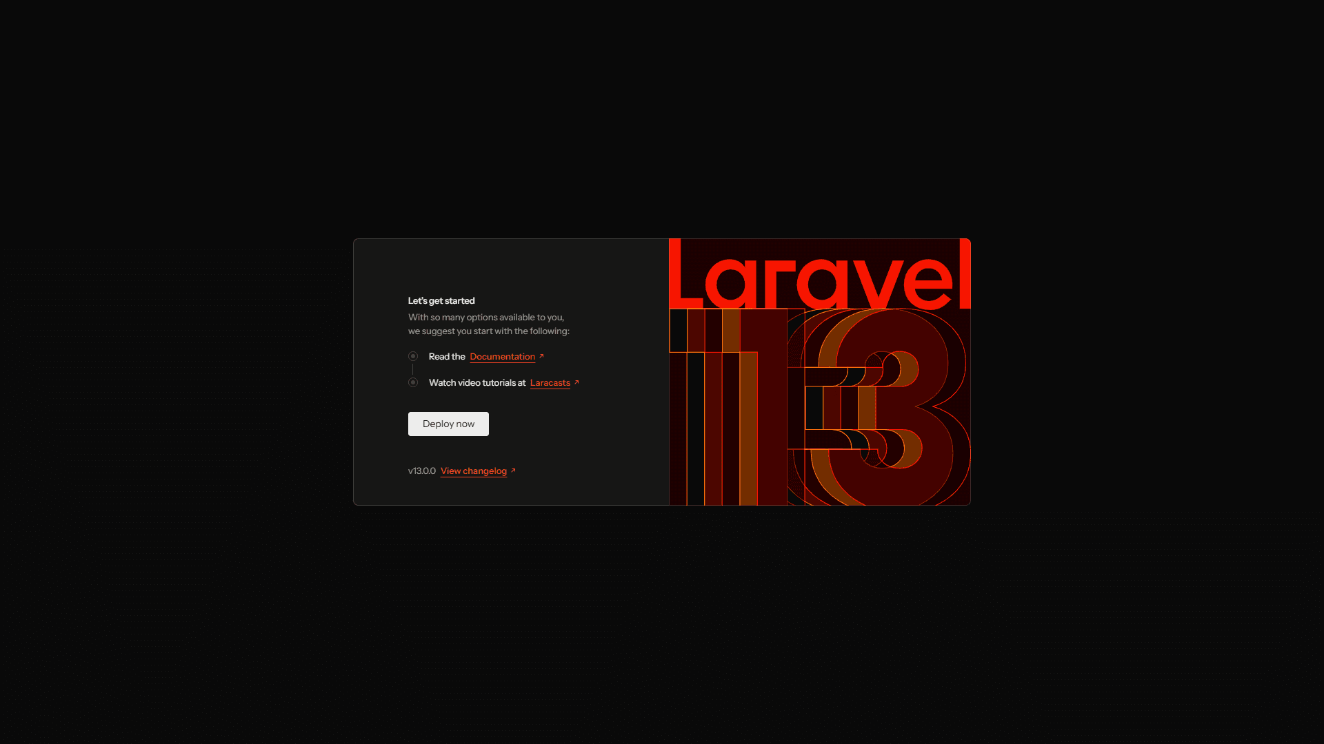 Laravel 13